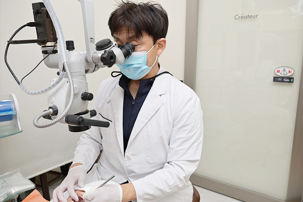 検診は専門技術の高いスタッフが対応